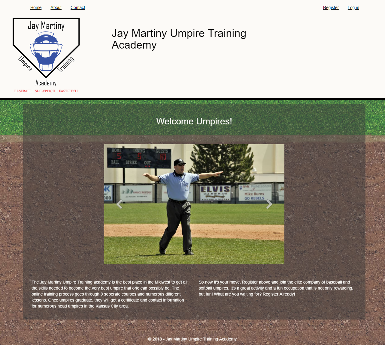 Jay Martiny Umpire Training Academy ~ Home