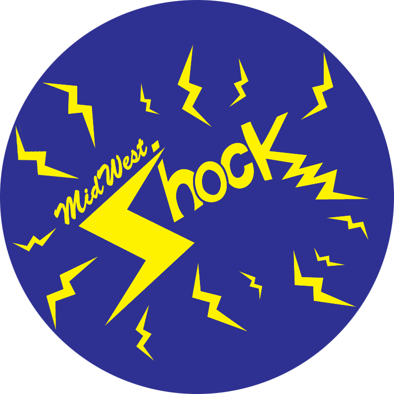 circa 2014, this is the original MidWest Shock logo