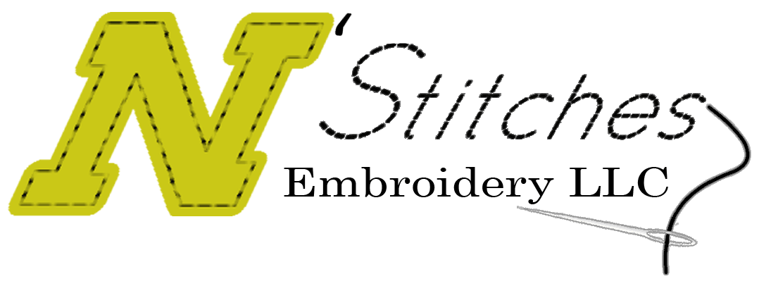 A logo created for a friends embroidery company. 